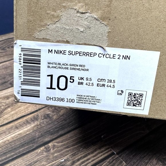 Nike SuperRep Cycle 2 Next Nature Men's Shoes Size 10.5 NWT *IN BOX* (DH3396 100 - Picture 12 of 13